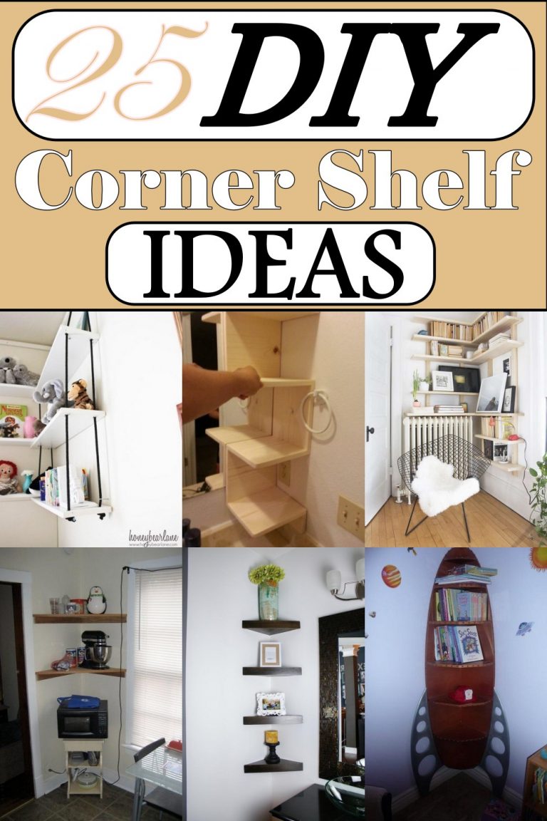 25 DIY Corner Shelf Ideas Craftsy