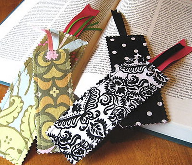 DIY Fabric Bookmarks