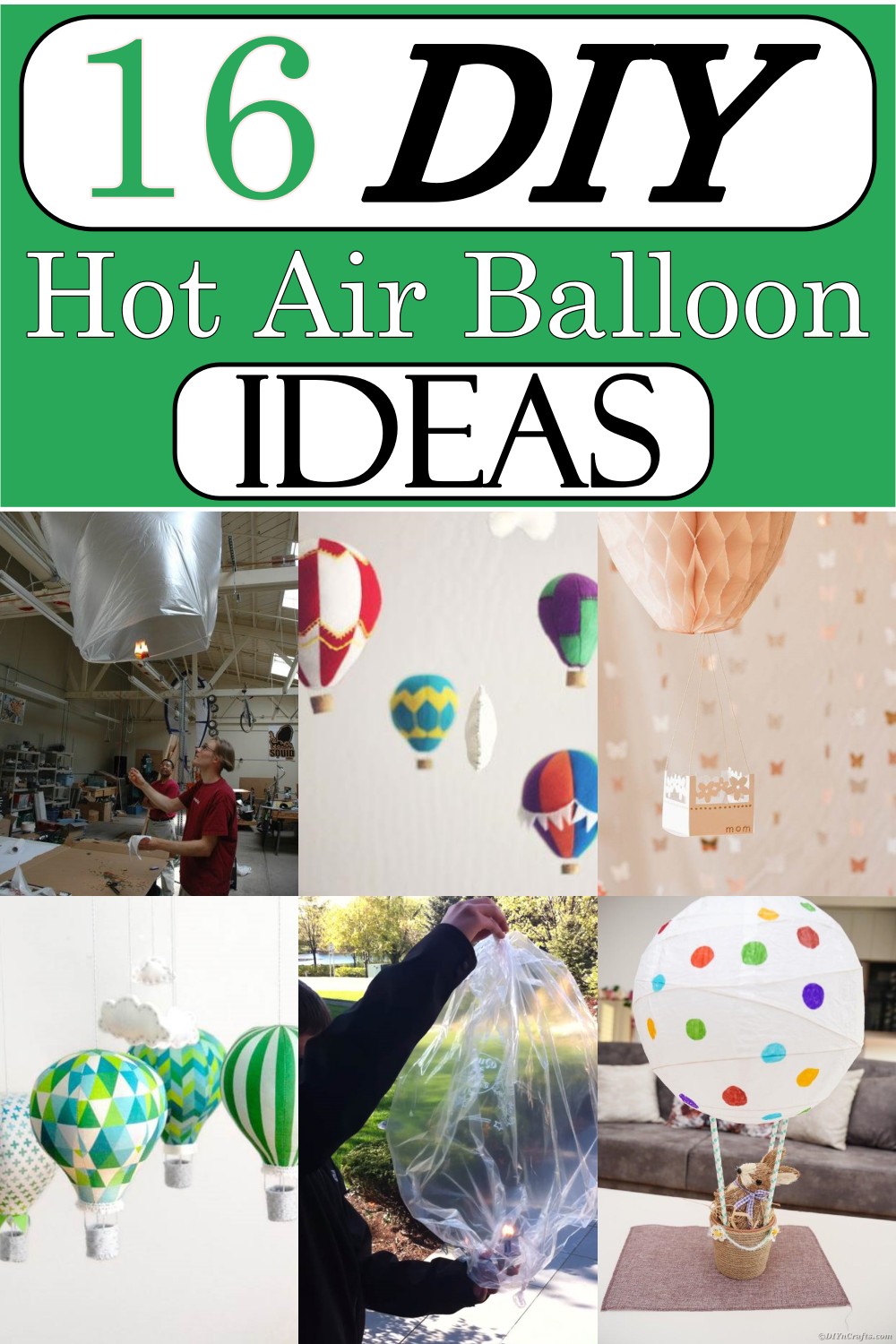  DIY Hot Air Balloon Ideas
