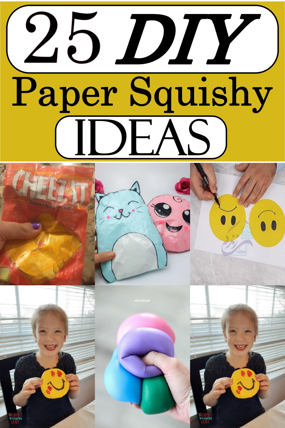 how make a paper squishy