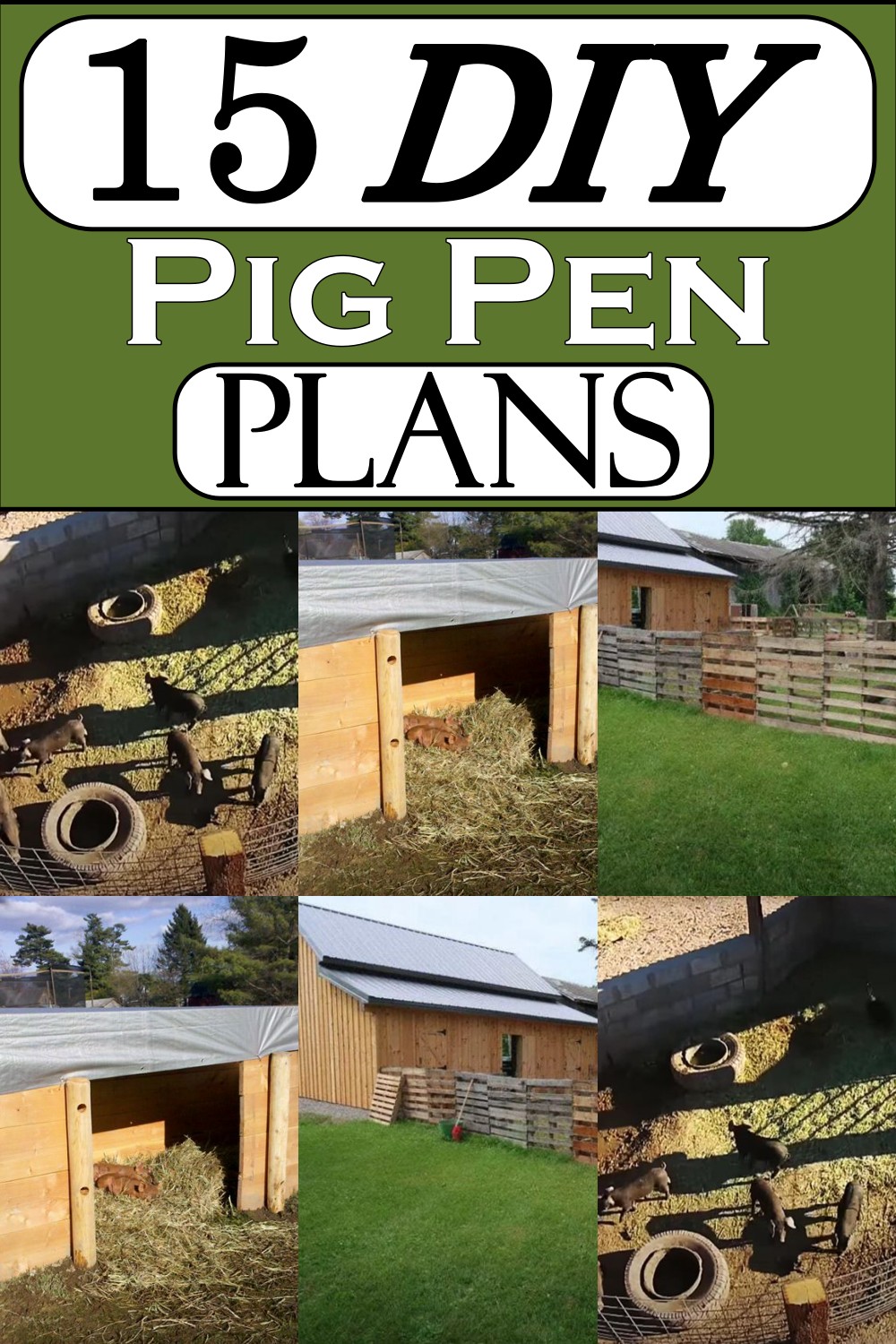 DIY Pig Pen Plans