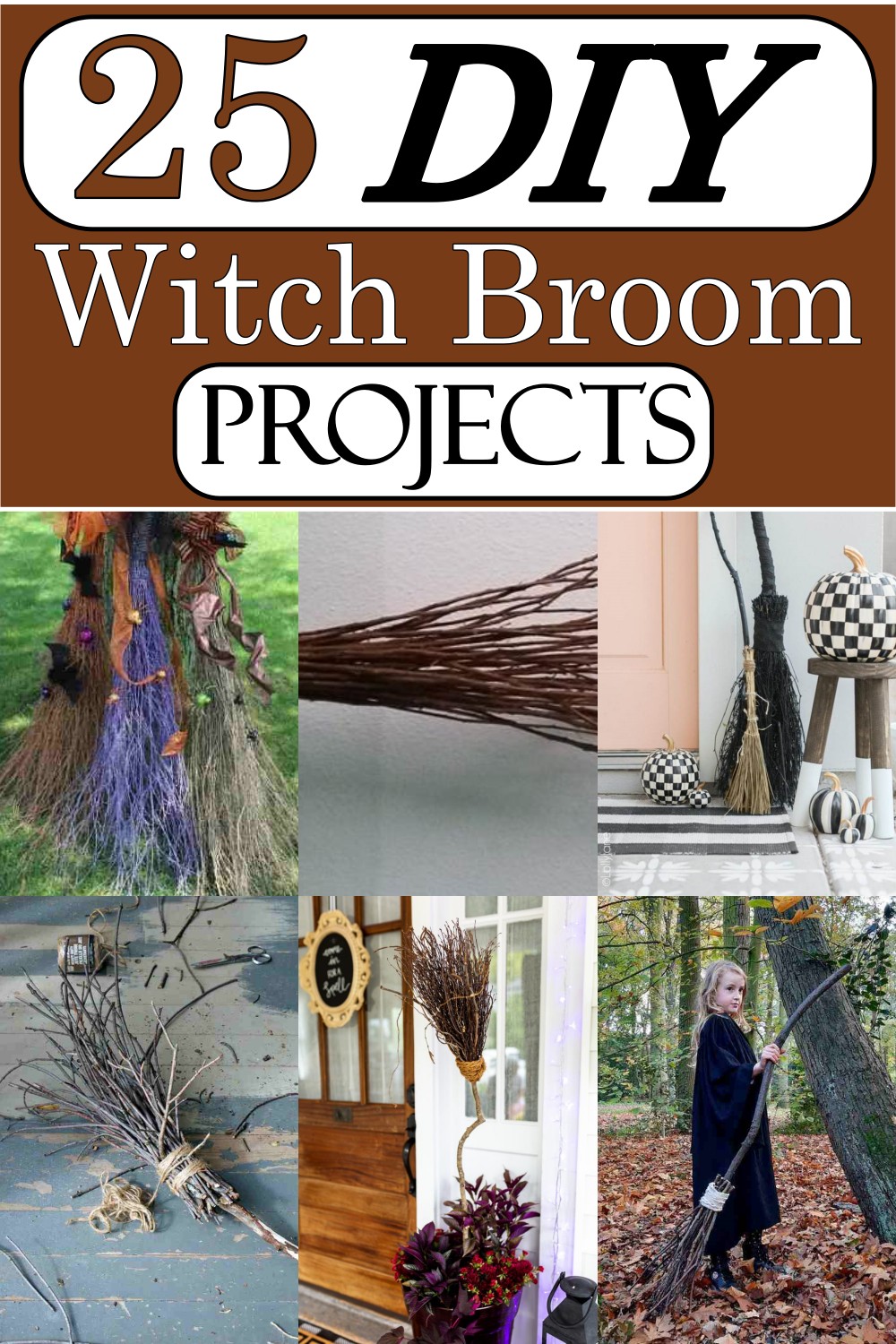 DIY Witch Broom Projects