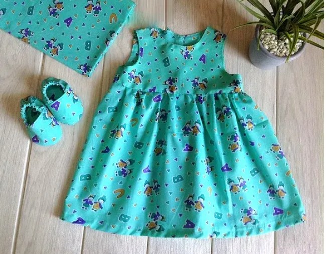 Easy Baby Girl Dress Sewing Pattern