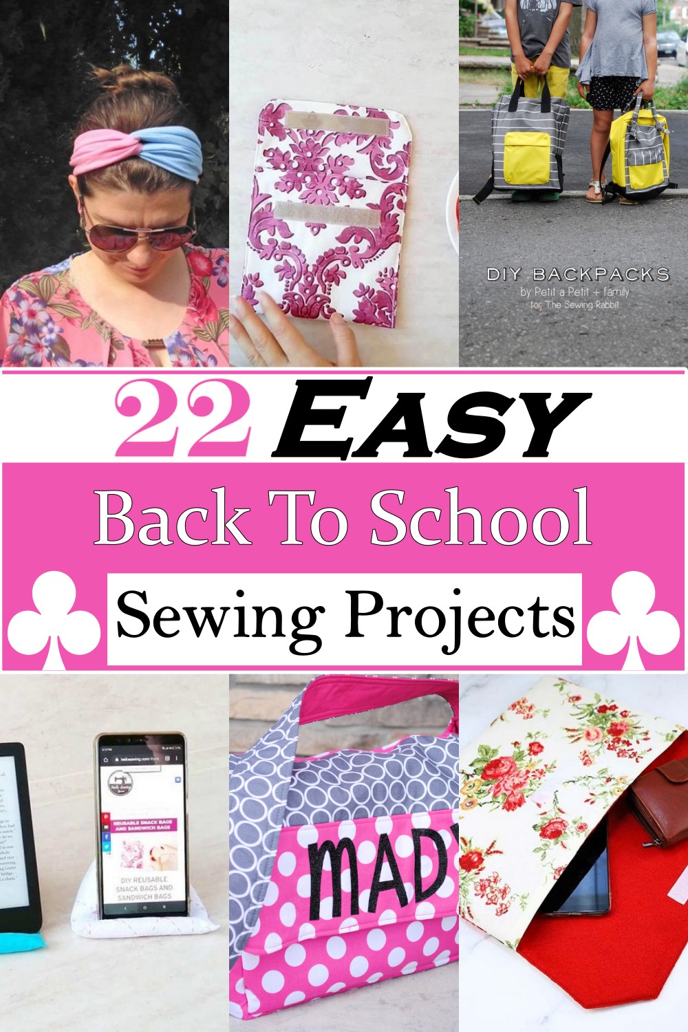 Easy Back To School Sewing Projects 1