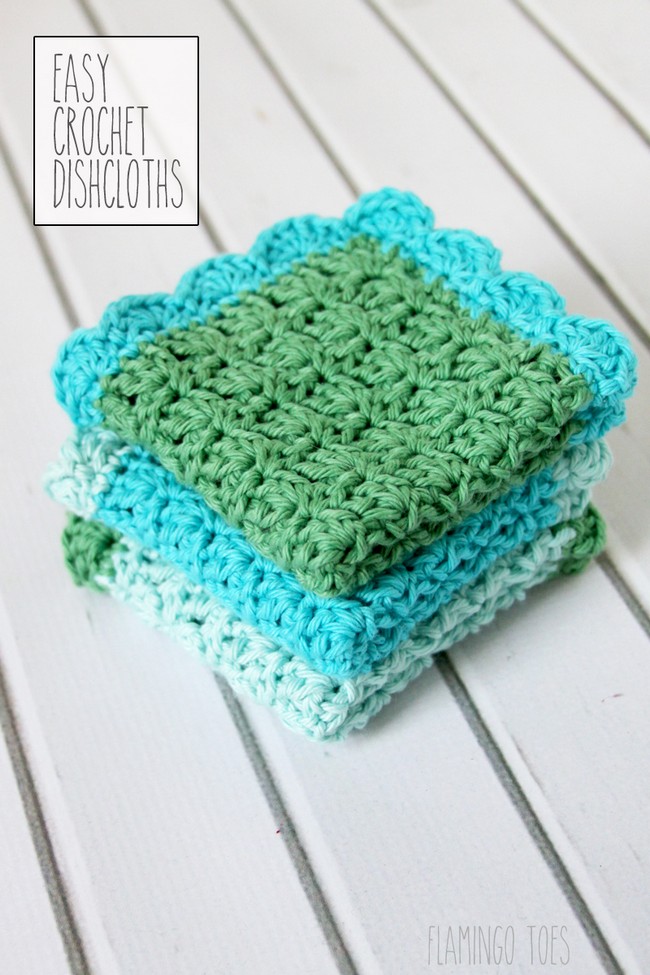 Easy Crochet Dish Cloth Pattern
