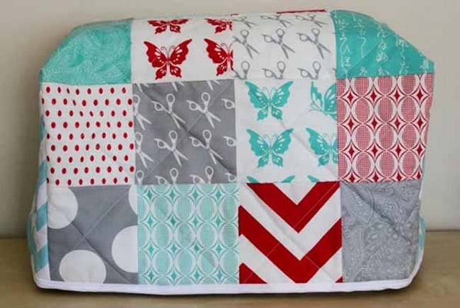 Easy Quilted Sewing Machine Cover Pattern