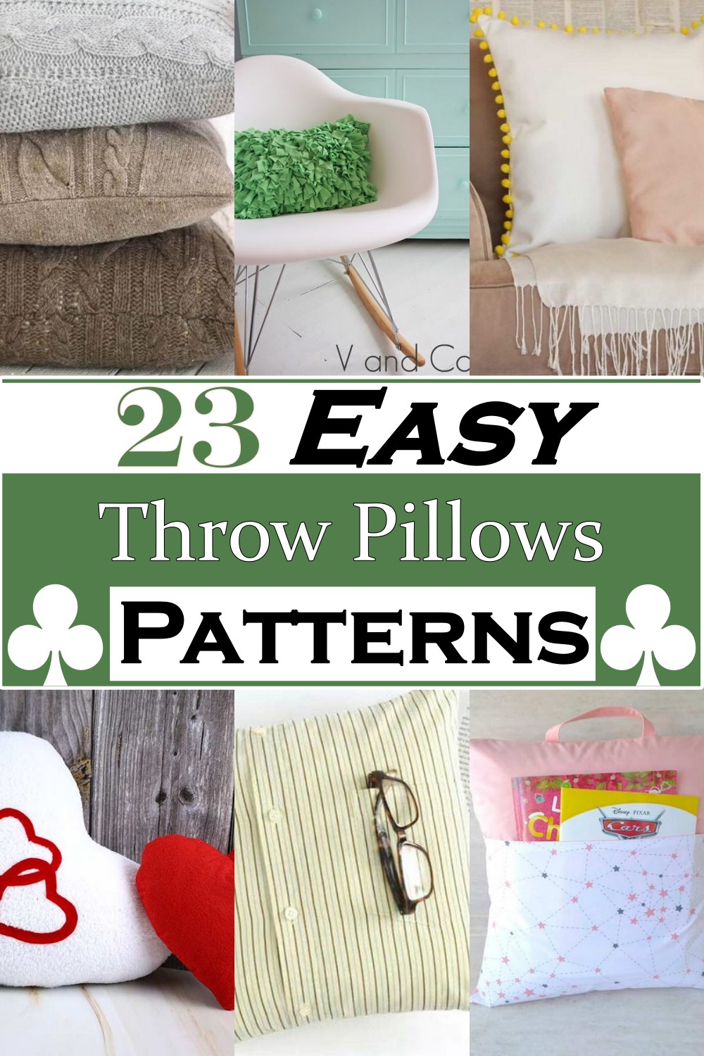 Easy Throw Pillows Patterns 1