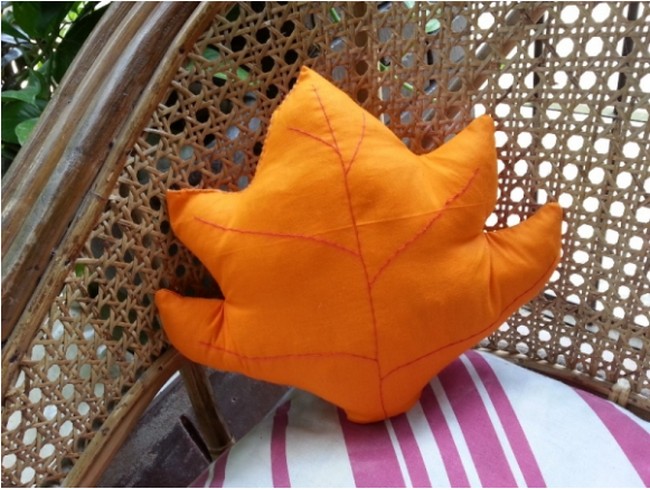 Fall Leaf Pillow