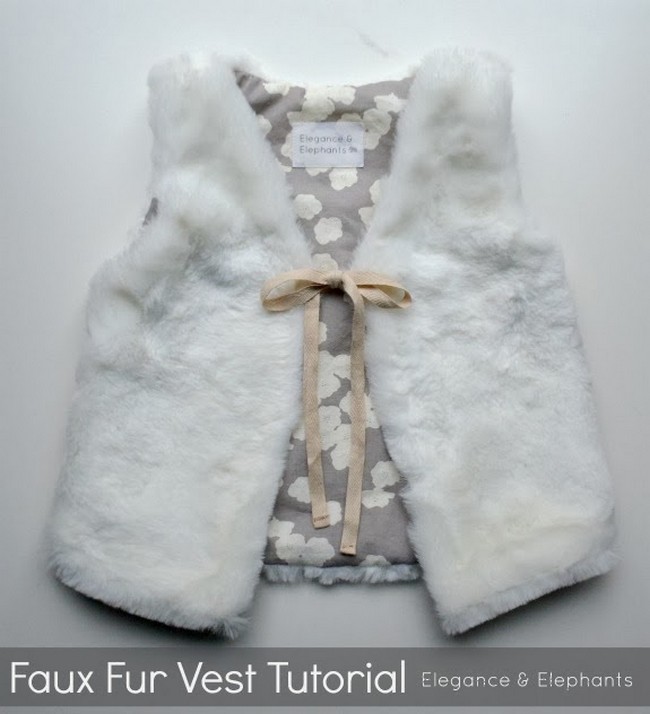Faux Fur Girl’s Vest