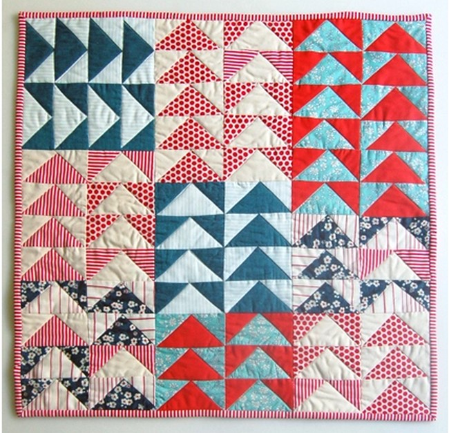 Flying Geese Mini Quilt