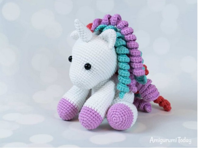 Free Baby Unicorn Amigurumi Pattern