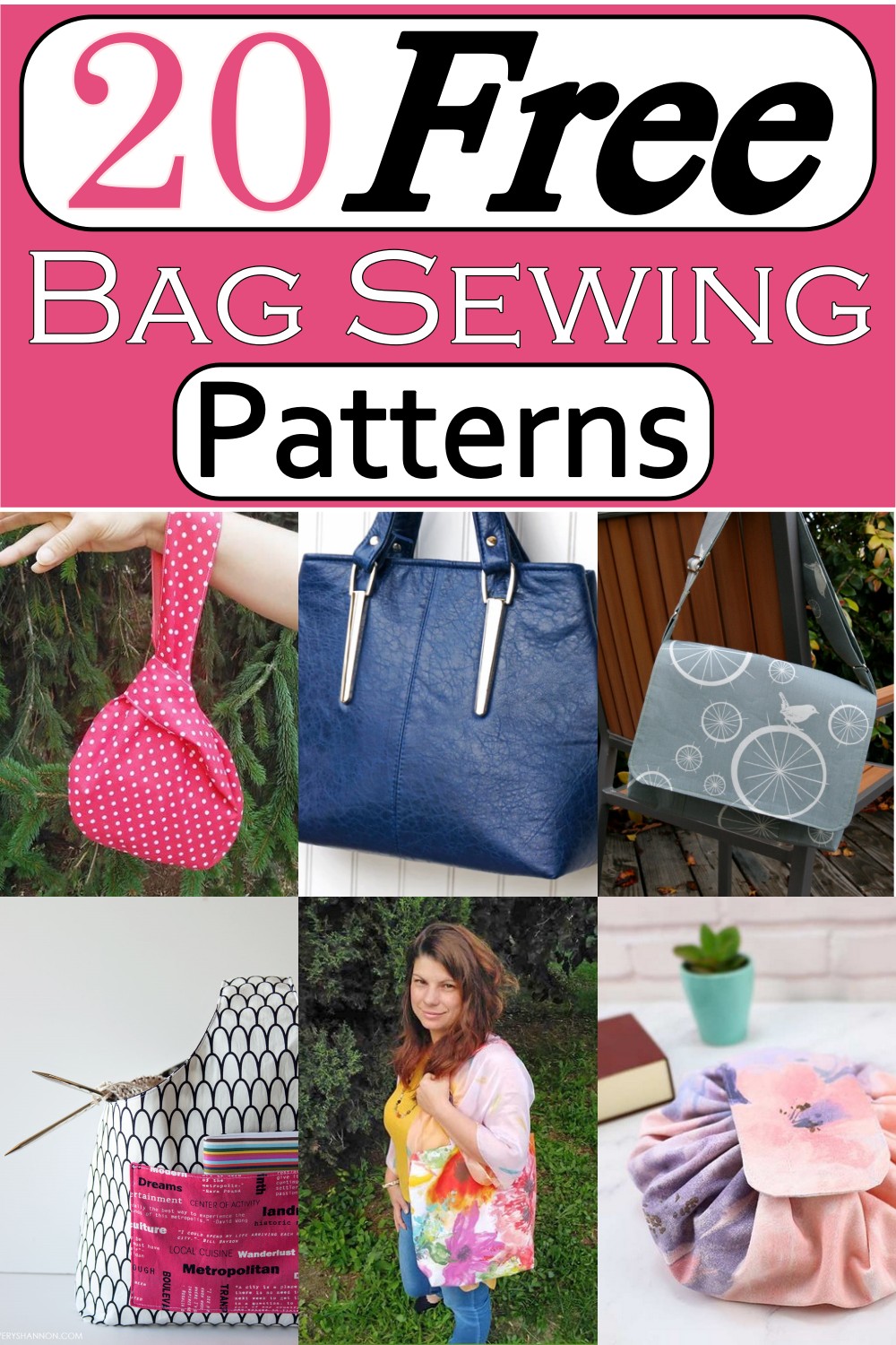20 Free Bag Sewing Patterns For Everyone To Try - Craftsy