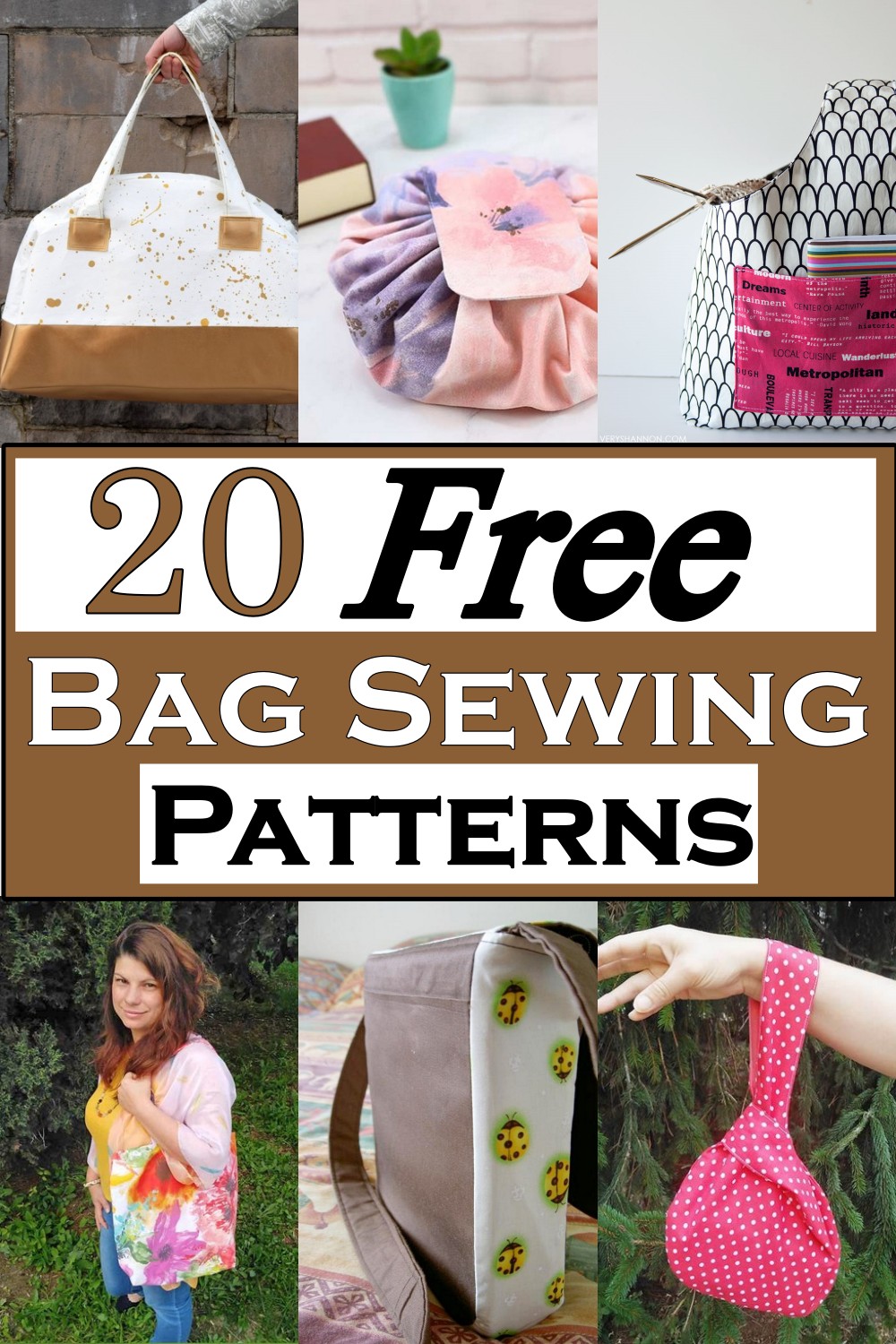 20 Free Bag Sewing Patterns For Everyone To Try - Craftsy