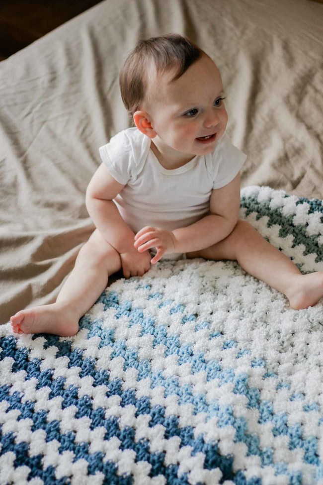 Free Beginner Crochet Baby Blanket Pattern