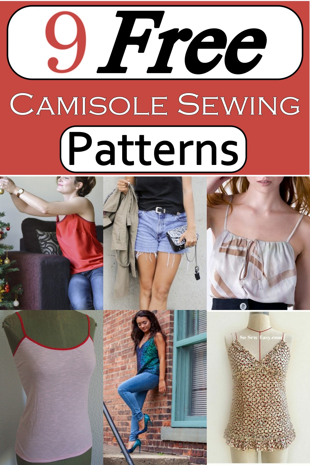 Free Camisole Sewing Patterns