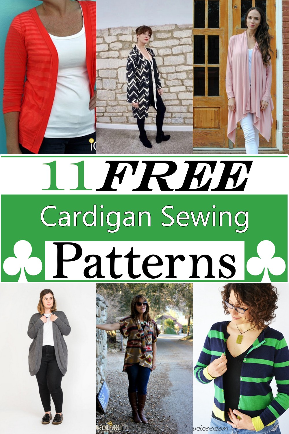 Free Cardigan Sewing Patterns 1
