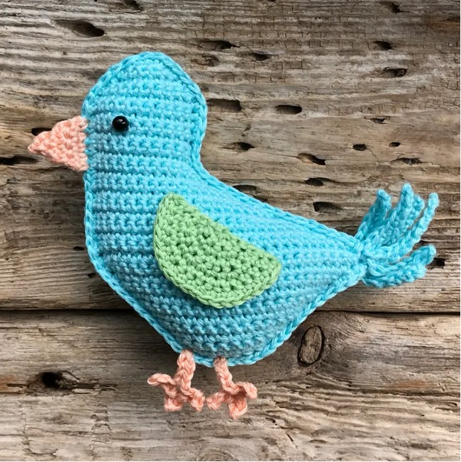 Free Crochet Brendan Bluebird