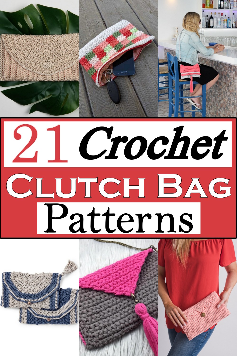  Free Crochet Clutch Bag Patterns