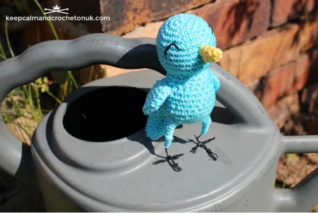 Free Crochet Pattern Bluebird Of Happiness Amigurumi