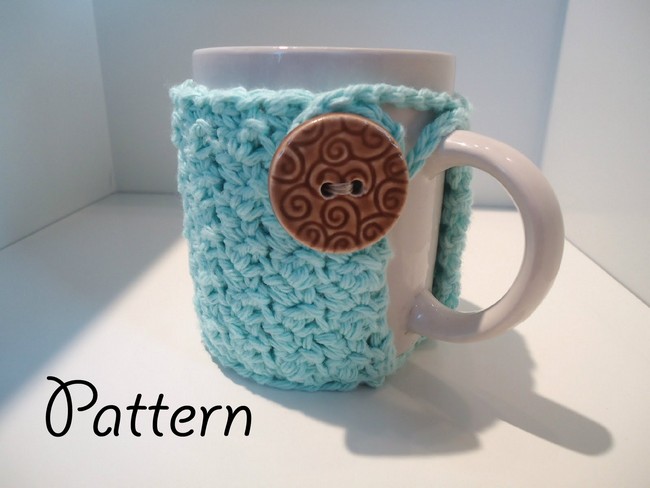 Coffee Mug Crochet Cozy Pattern