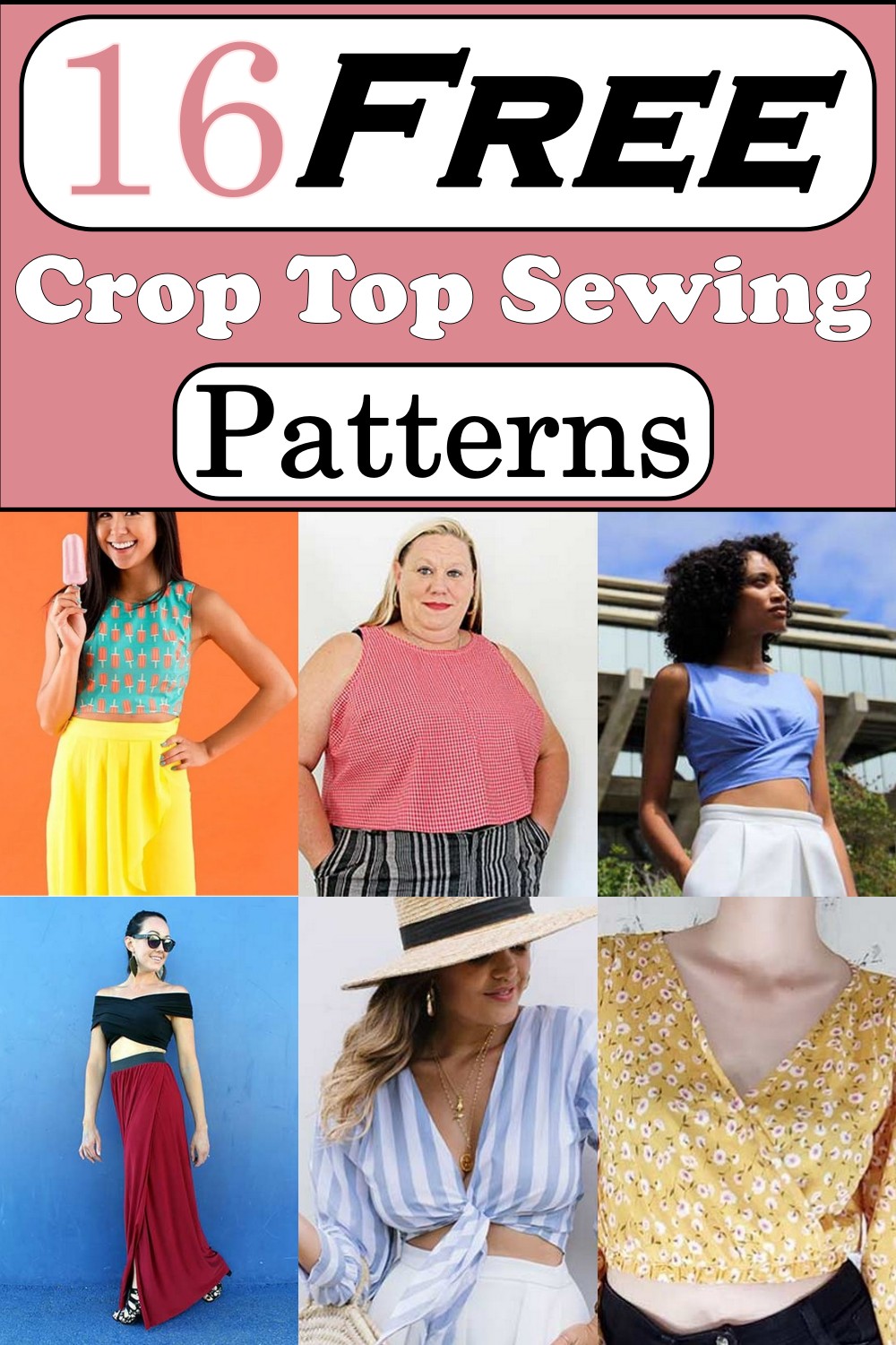 Free Crop Top Sewing Patterns 1