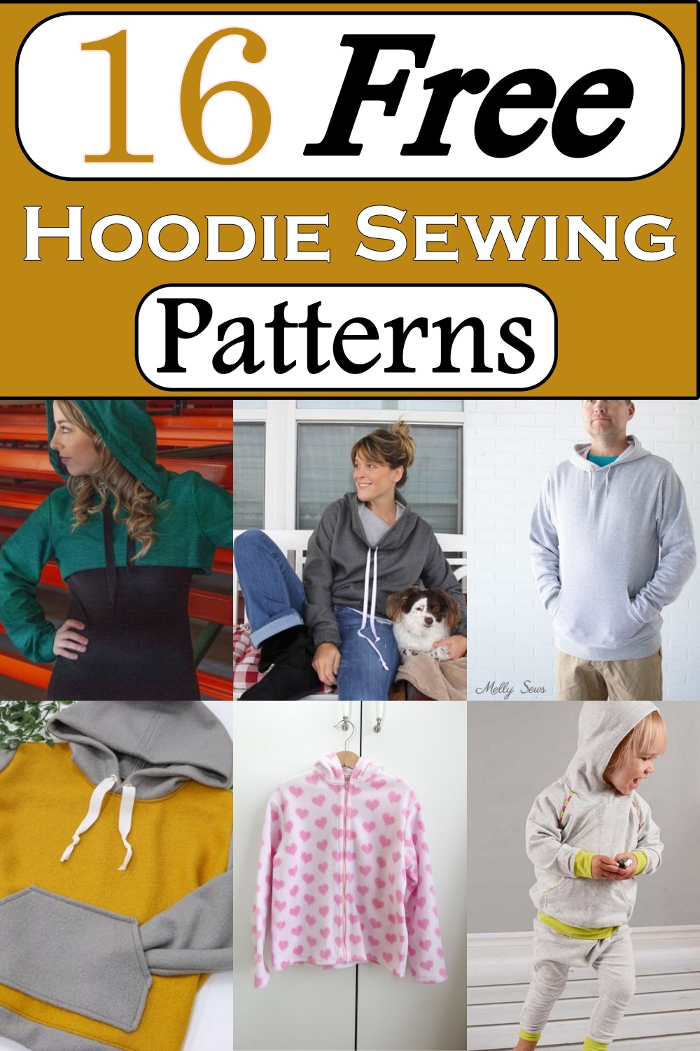 16 Free Hoodie Sewing Patterns For Unique Look - Craftsy