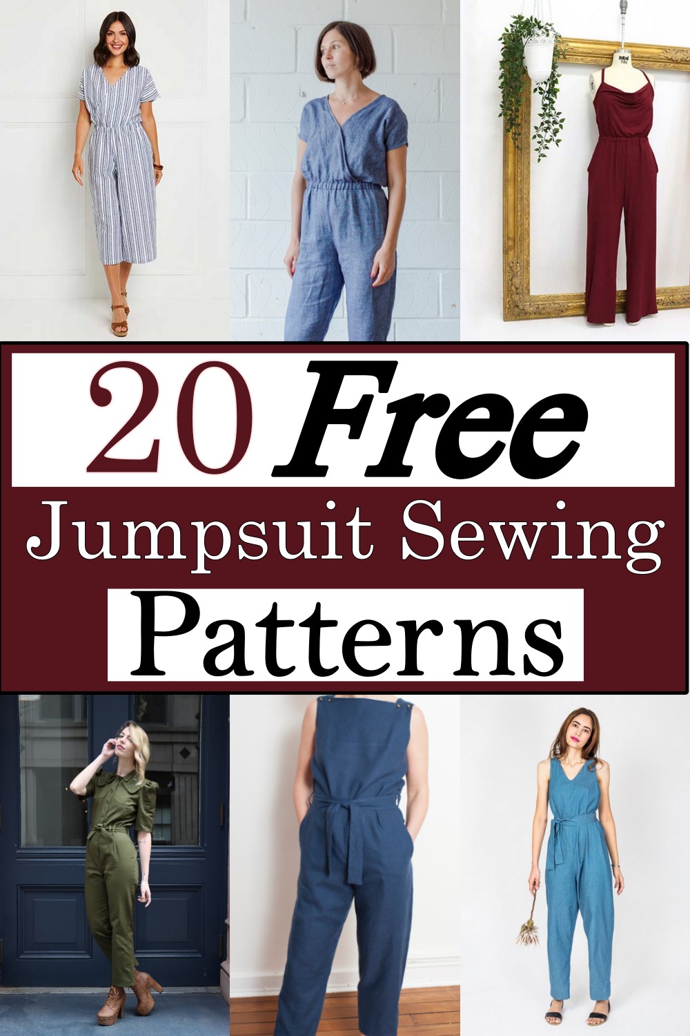 Free Jumpsuit Sewing Patterns