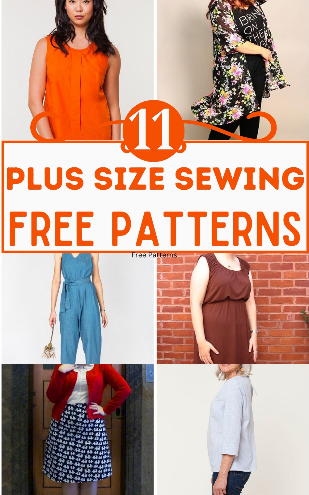 11 Free Plus Size Sewing Patterns For Women - Craftsy