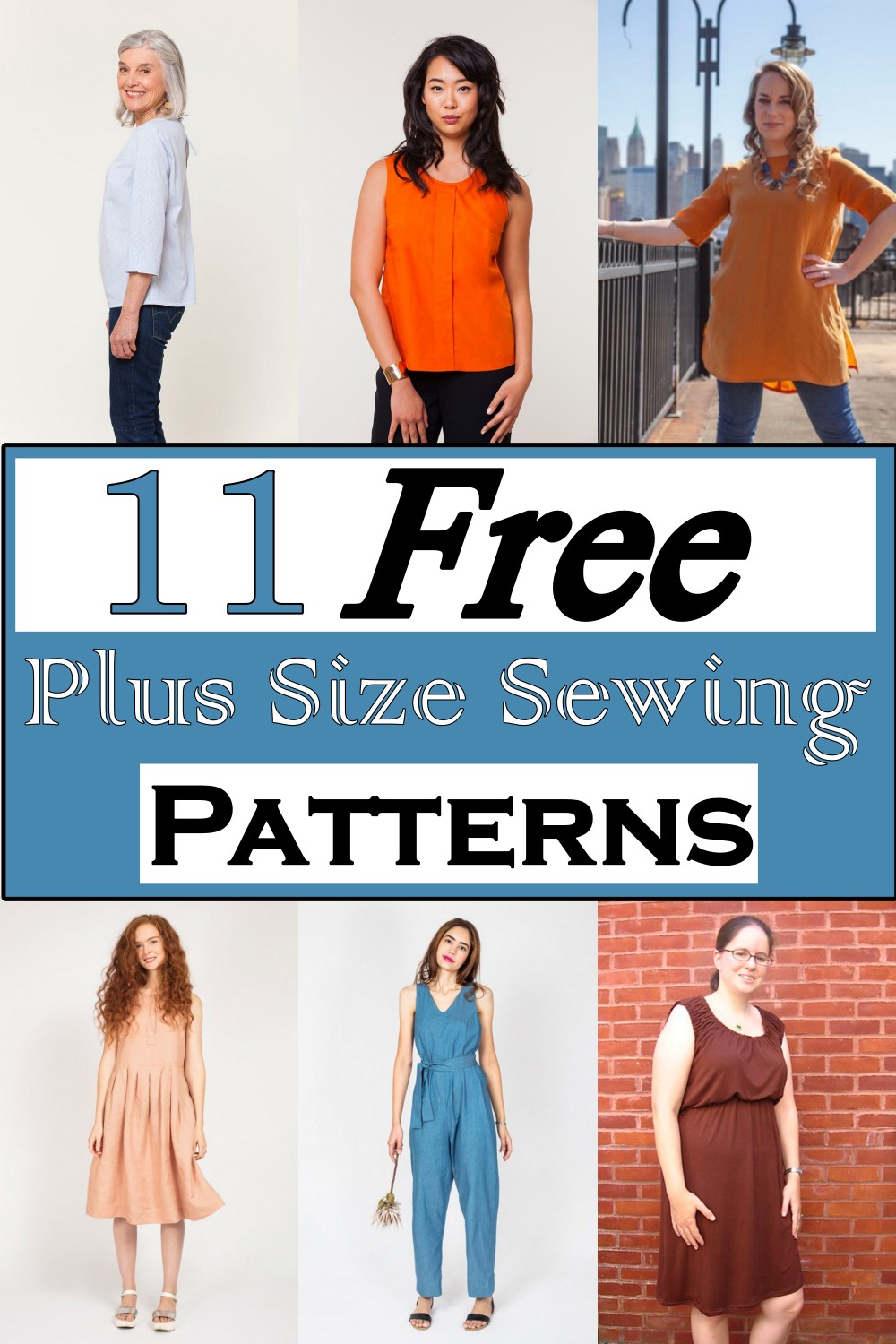 11 Free Plus Size Sewing Patterns For Women - Craftsy