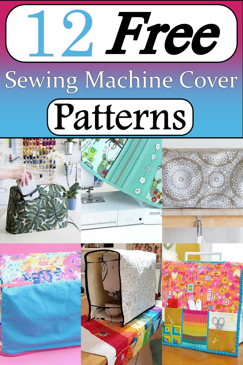 Free Sewing Machine Cover Patterns 1