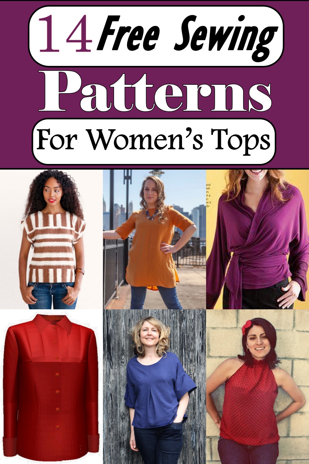 Free Sewing Patterns For Women’s Tops