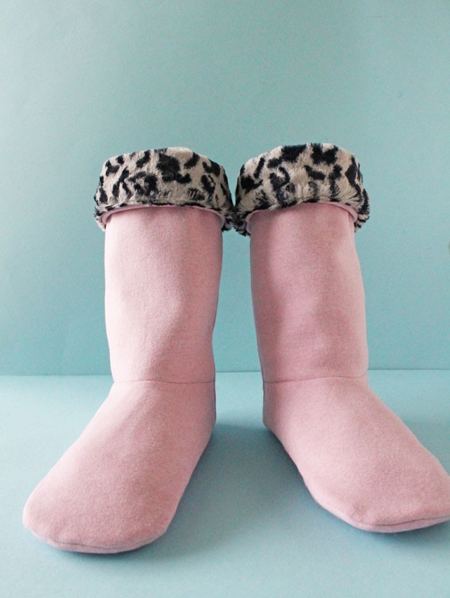 Free Slipper Boot Sewing Pattern