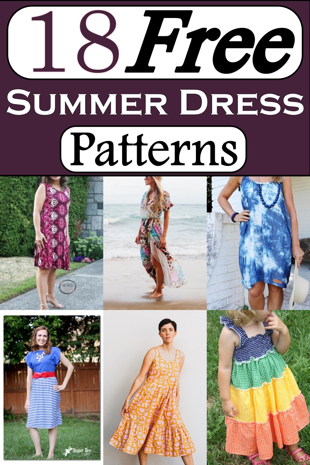 18 Free Summer Dress Patterns For Stylish Look - Craftsy