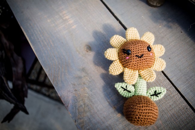 Free Sunflower Crochet Pattern
