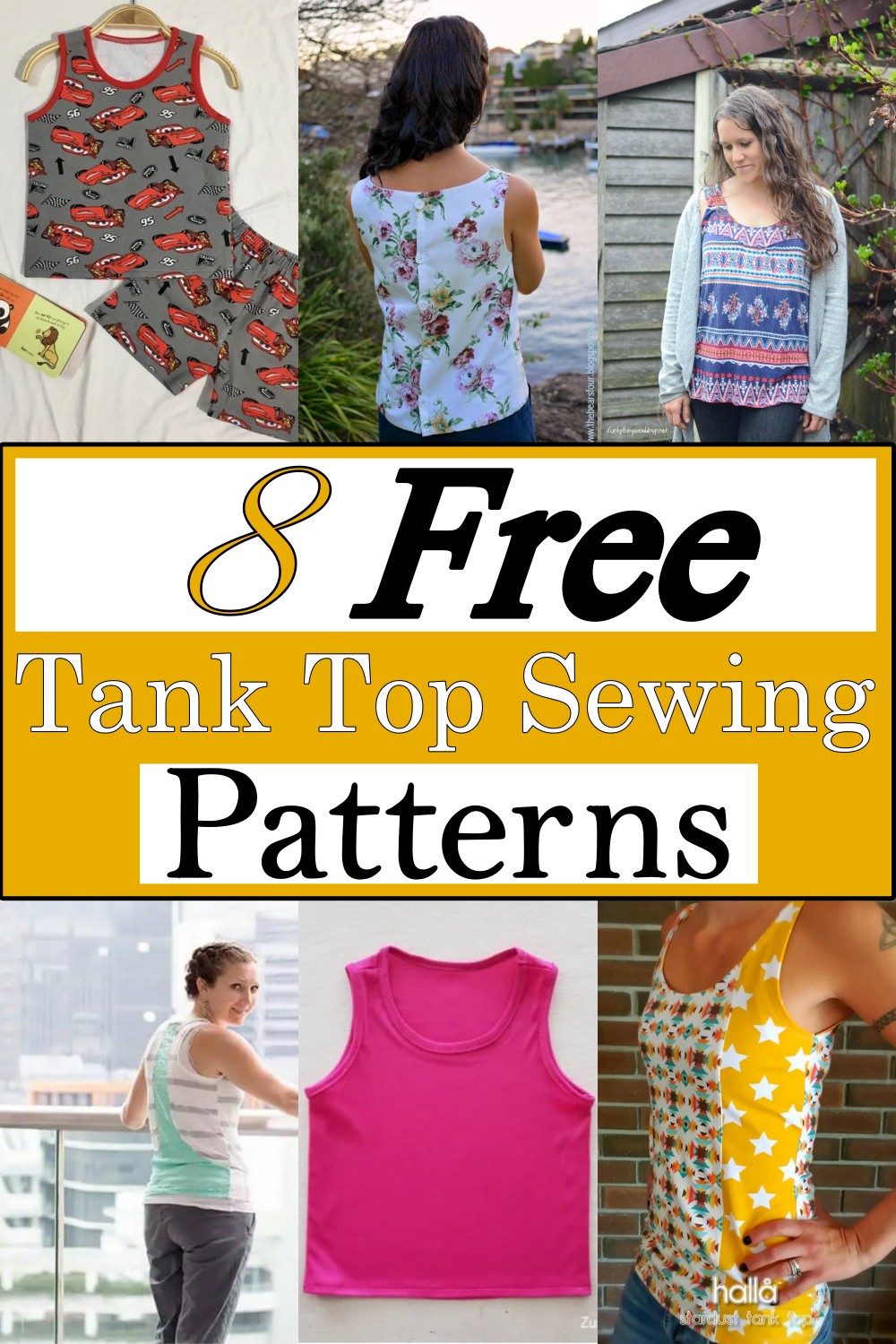 Free Tank Top Sewing Patterns 1