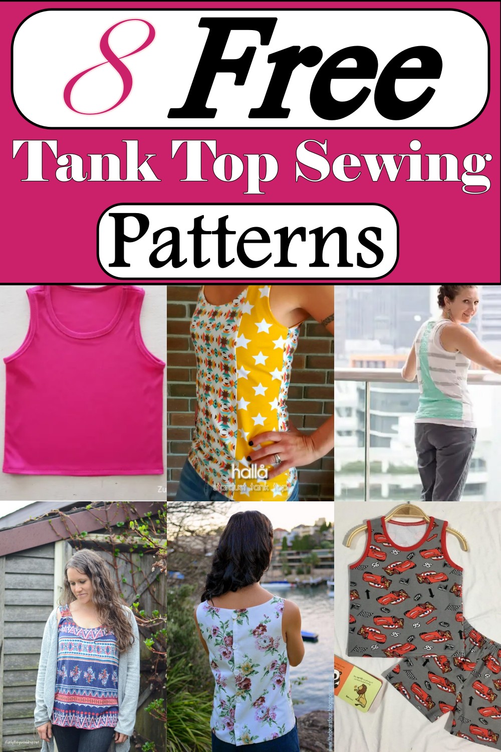 Free Tank Top Sewing Patterns