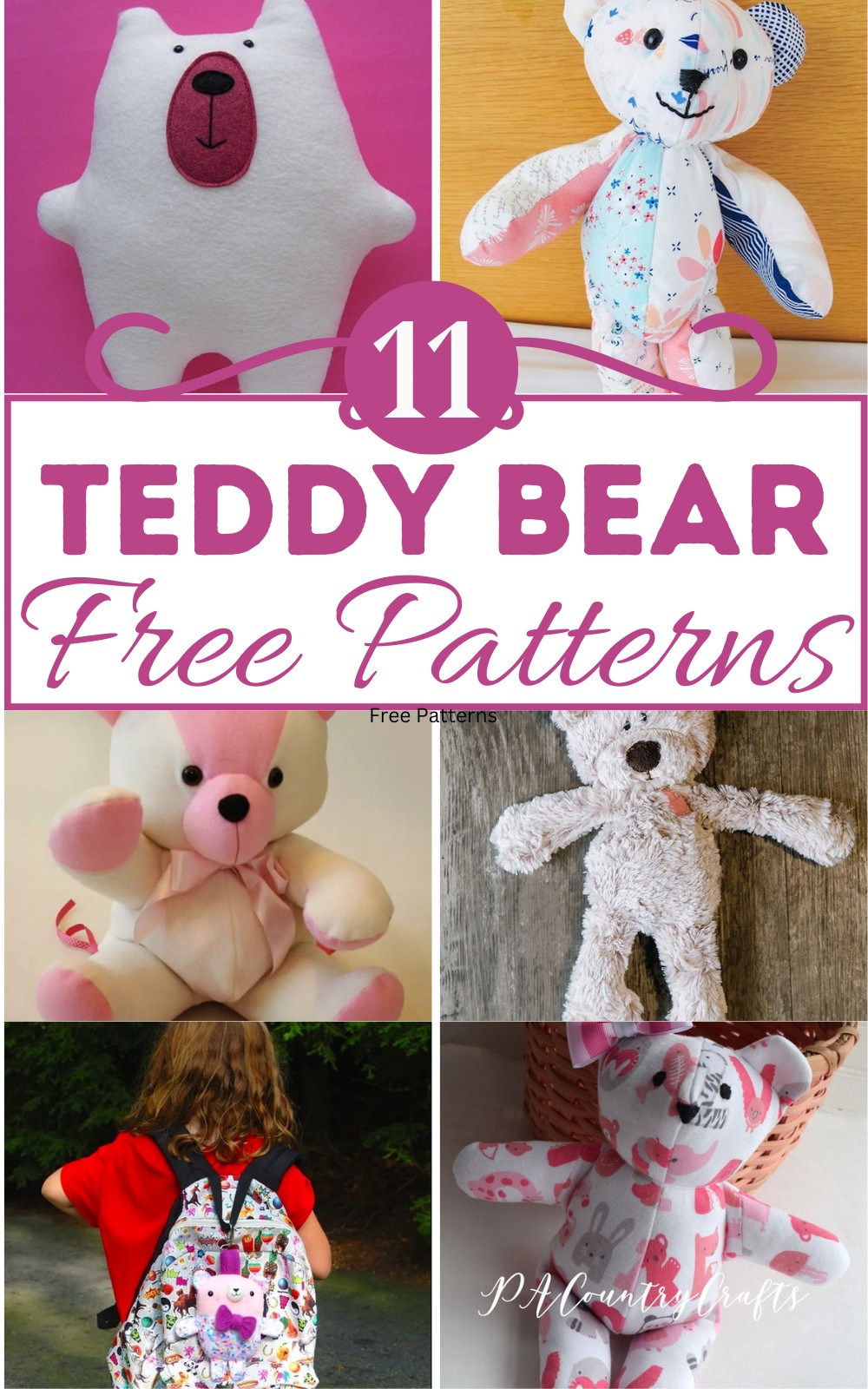 Free Teddy Bear Patterns 1