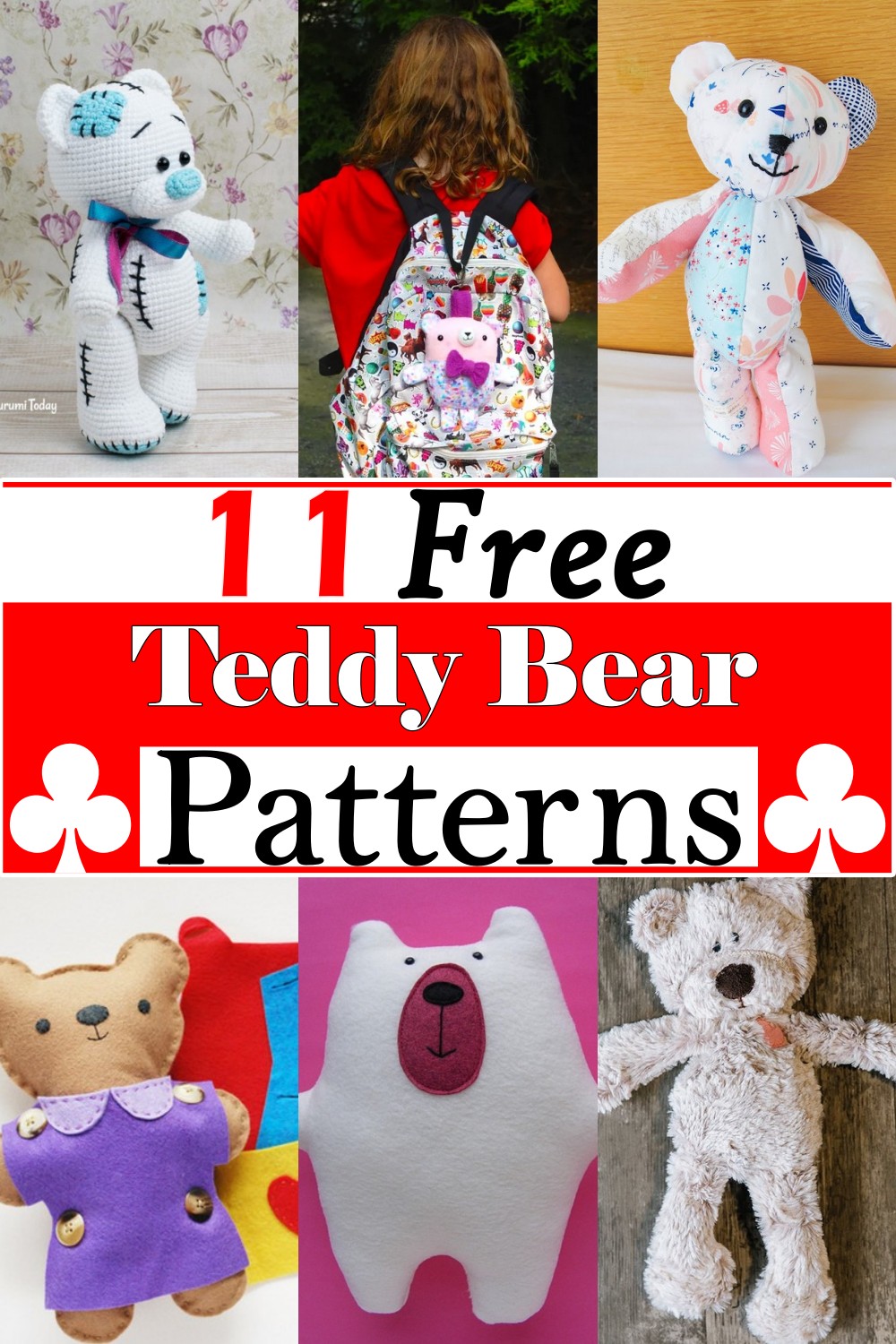 Free Teddy Bear Patterns 1