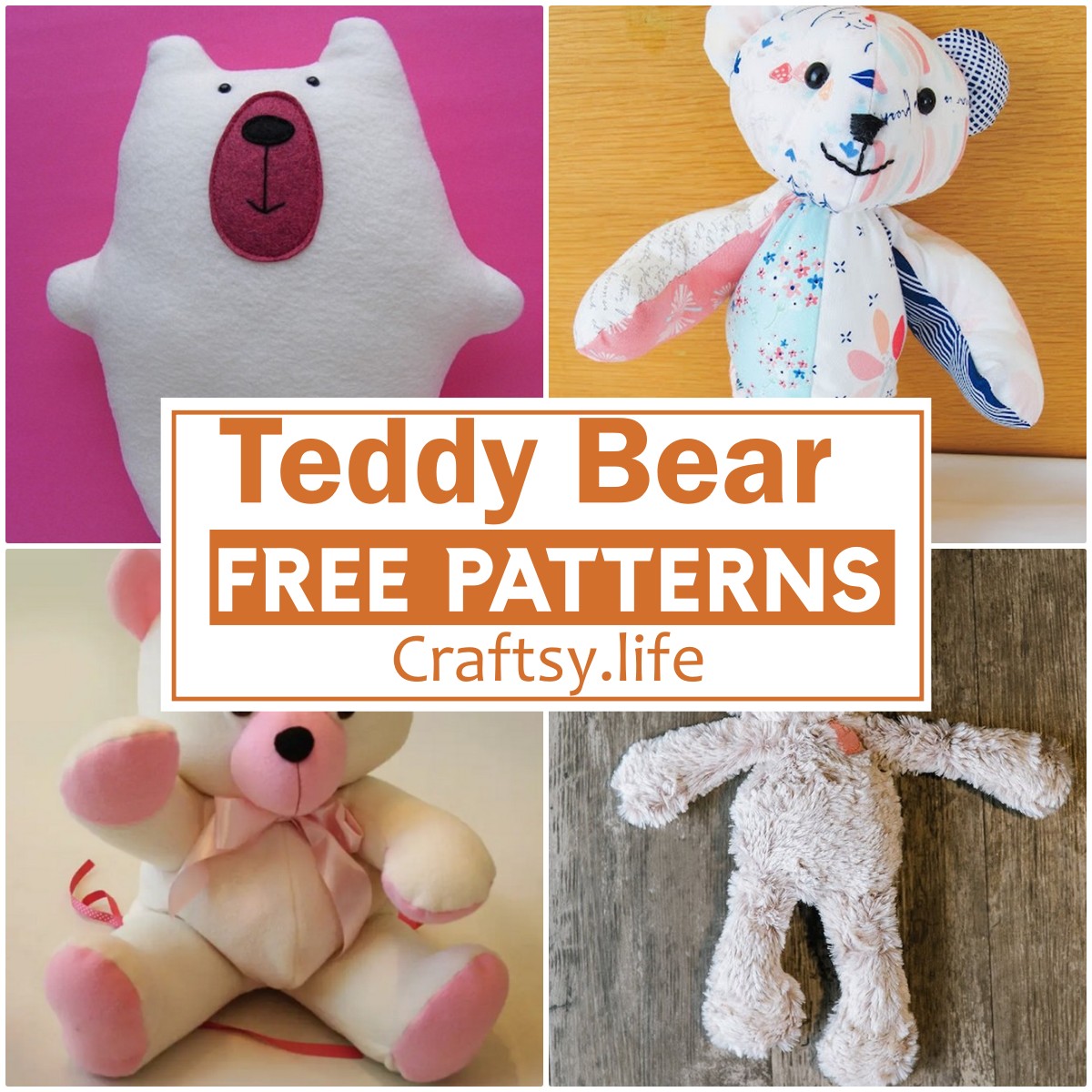Free Teddy Bear Patterns