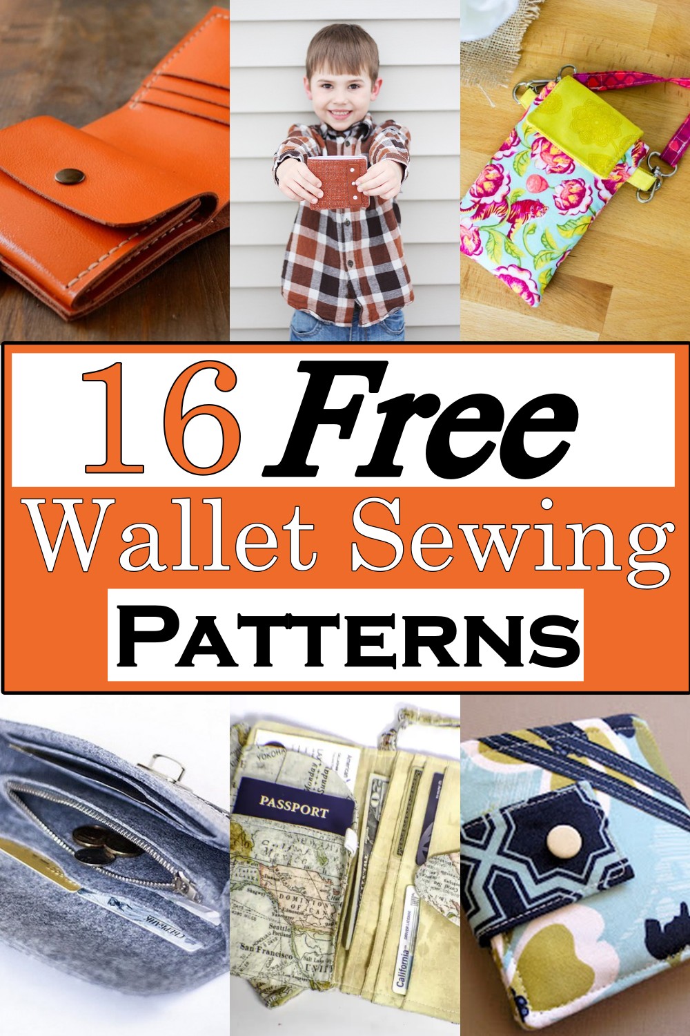 17 Free Wallet Sewing Patterns For All Ages - Craftsy