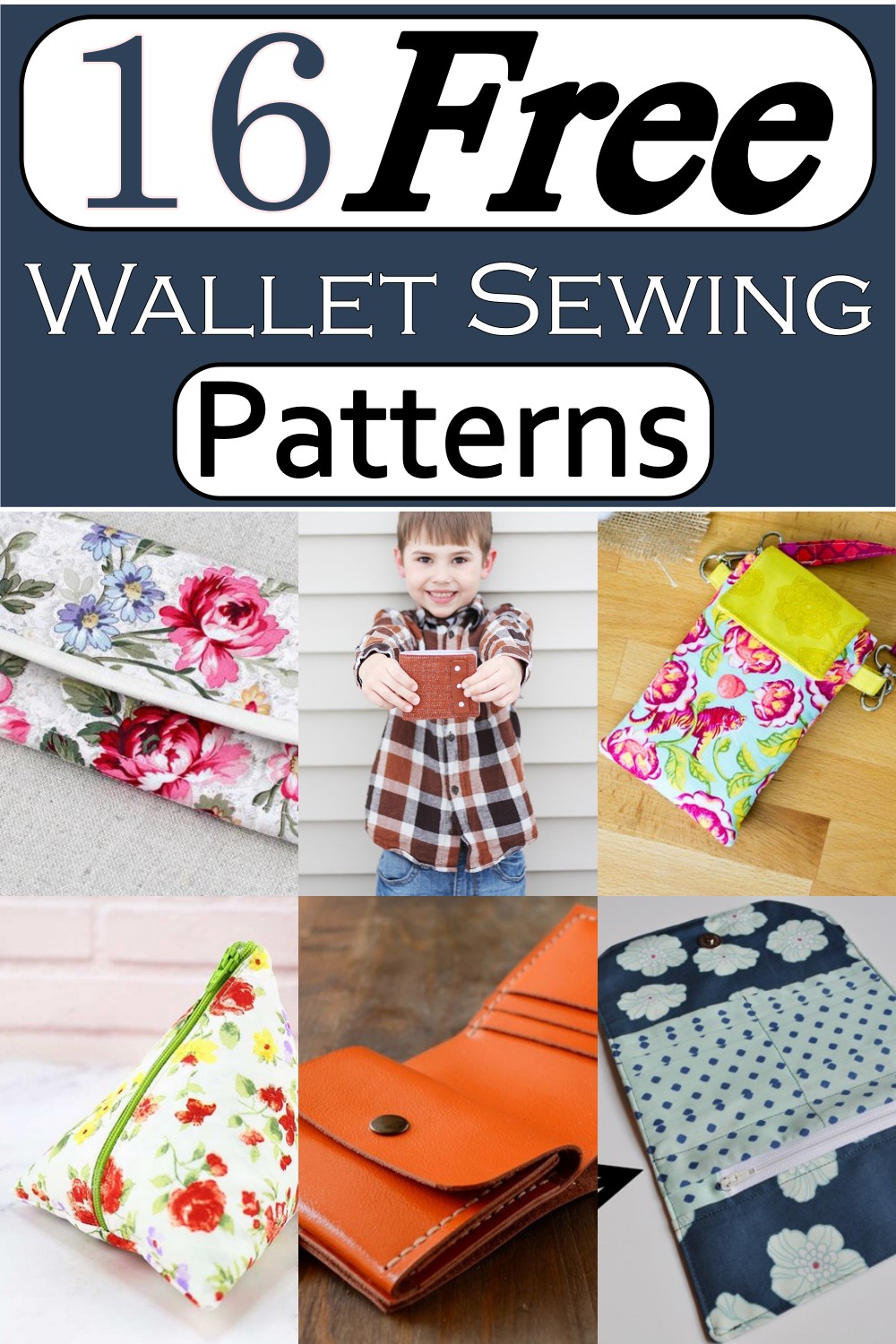 17 Free Wallet Sewing Patterns For All Ages - Craftsy