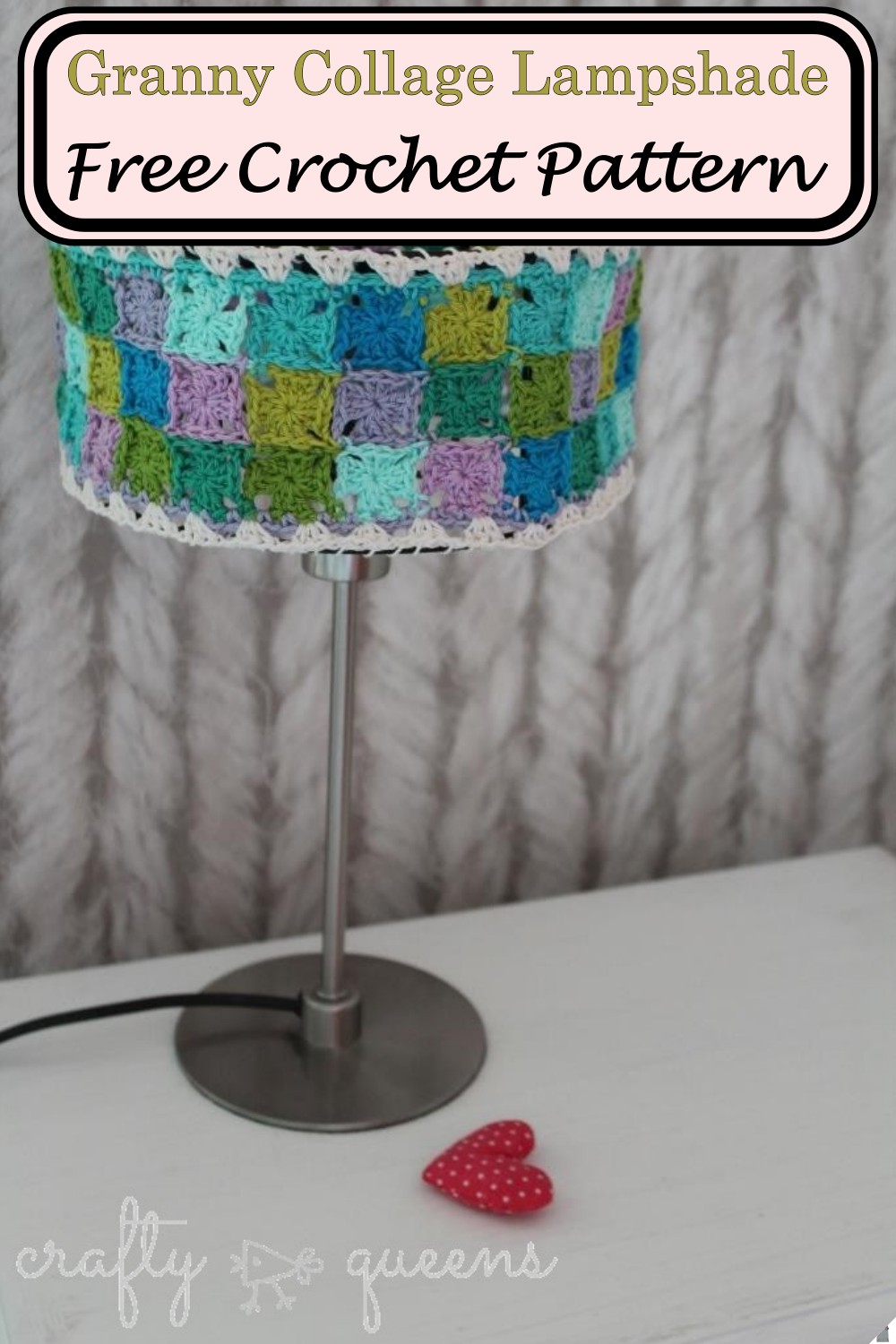 Granny Collage Lampshade Pattern