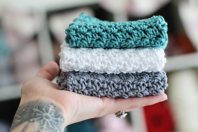 Handmade Crochet Dish Cloth Pattern