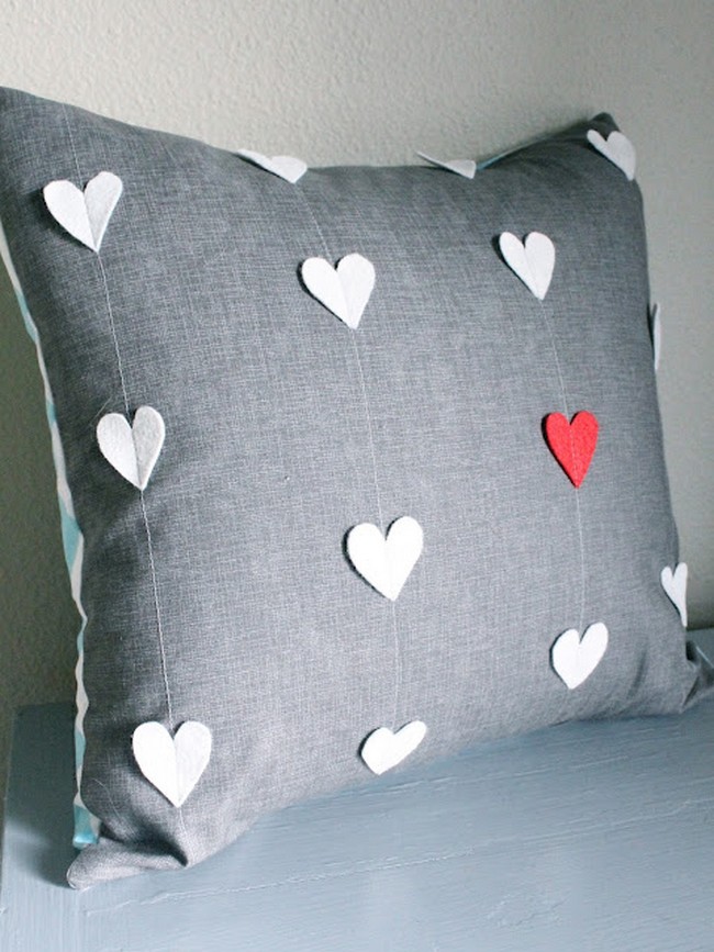 Heart Strings Pillow