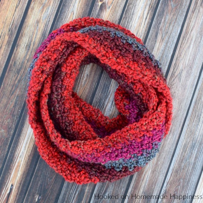 Homespun Free Crochet Scarf Pattern