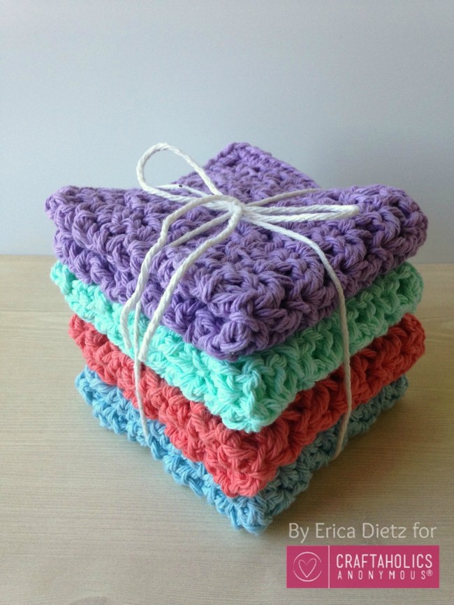 How To Crochet Washcloths
