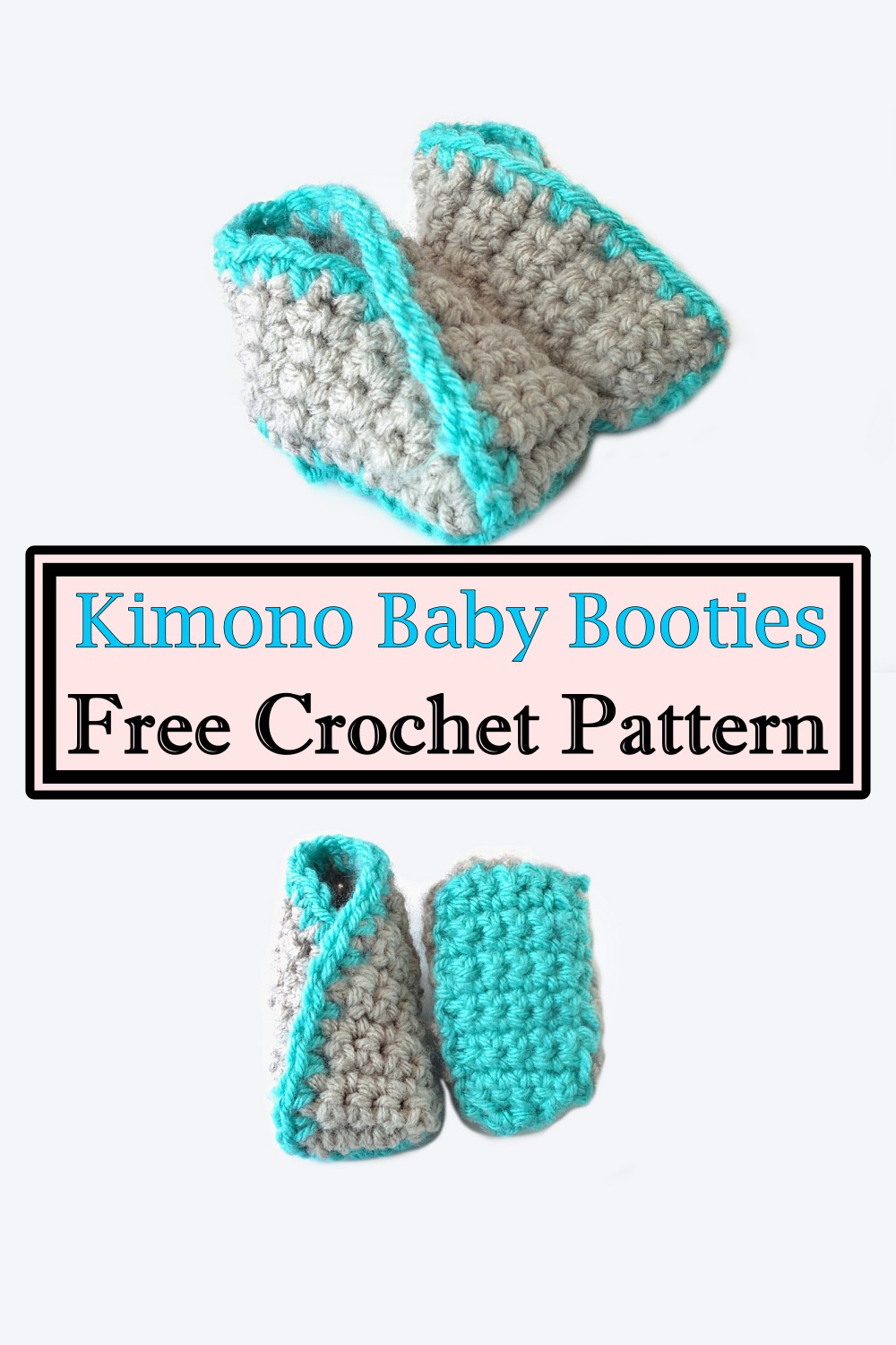 Kimono Baby Booties