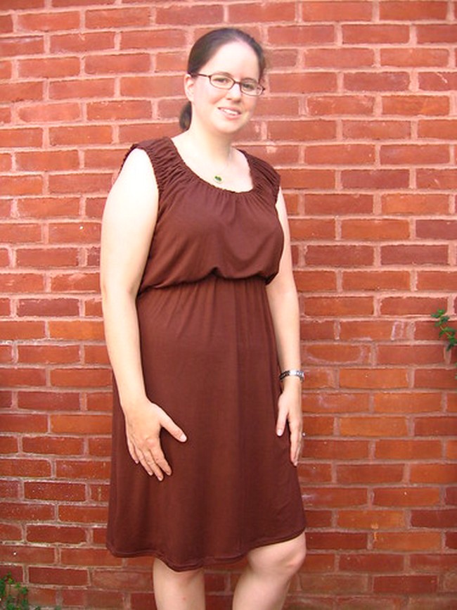 Knit Peasant Dress