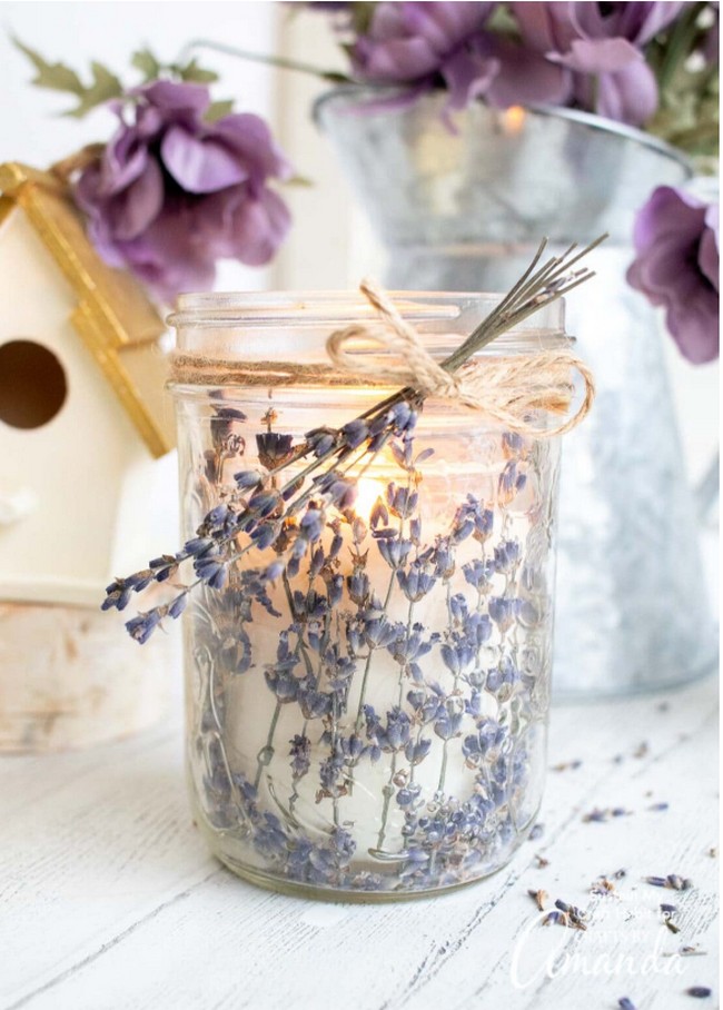 Lavender Candles