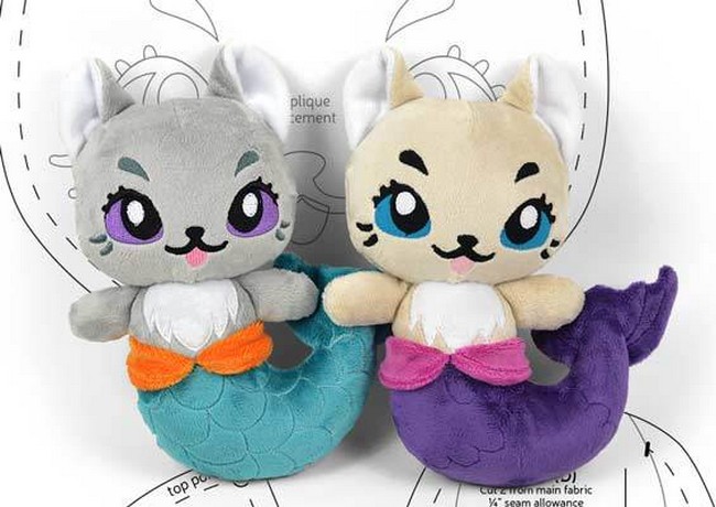 Mer Kitty Plush Pattern